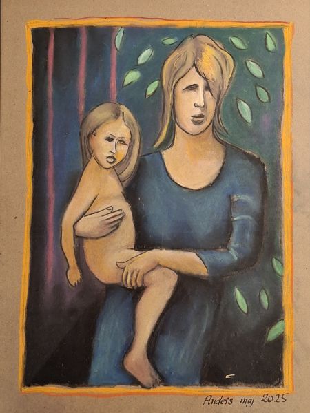 Mor og barn (pastel på pap 40 x 30).jpg