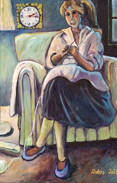 Kvinde der strikker (olie 80 x 60).jpg